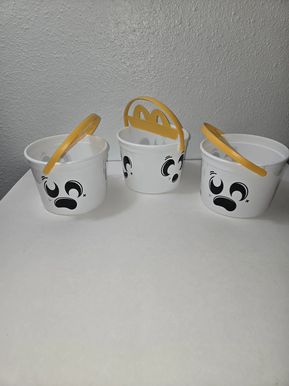 McDonald's Cactis Plant flea Matket (CPFM) limited editioTreat Buckets Set of 3
